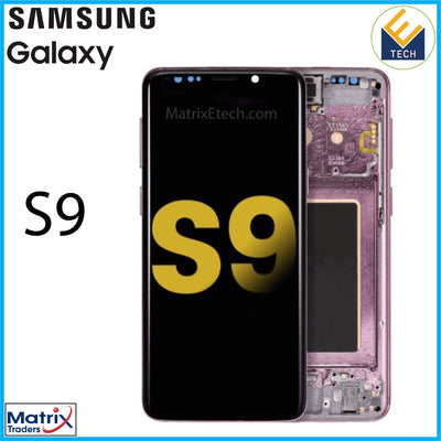 Samsung Galaxy S9 OLED Assembly With Frame (Refurbished) - Matrix Traders