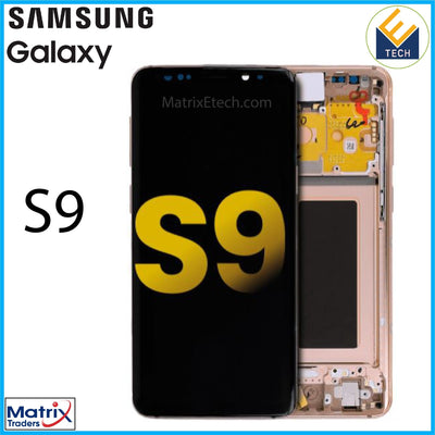 Samsung Galaxy S9 OLED Assembly With Frame (Refurbished) - Matrix Traders