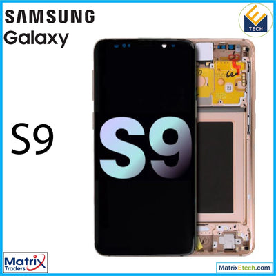 Samsung Galaxy S9 OLED Assembly With Frame (Service Pack) - Matrix Traders