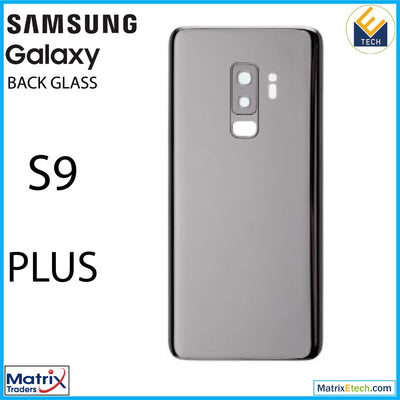 Samsung Galaxy S9 Plus Back Cover Glass With Camera Lens (Aftermarket Plus) - Matrix Traders