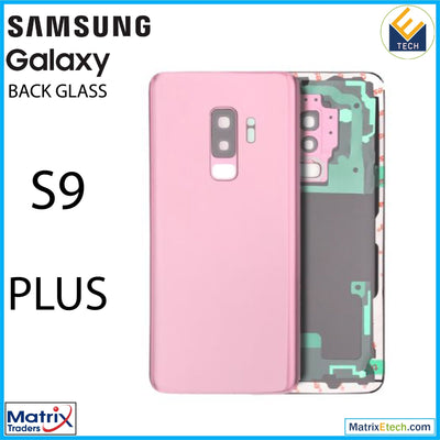 Samsung Galaxy S9 Plus Back Cover Glass With Camera Lens (Aftermarket Plus) - Matrix Traders