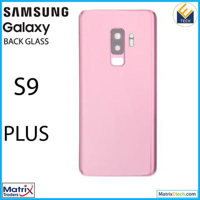 Samsung Galaxy S9 Plus Back Cover Glass With Camera Lens (Aftermarket Plus) - Matrix Traders