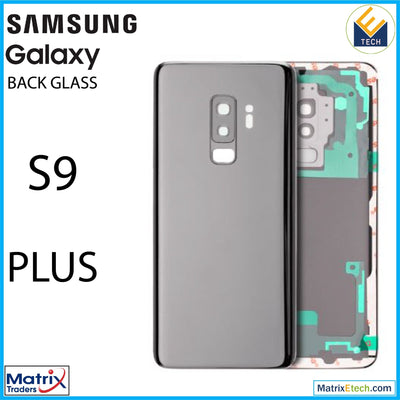 Samsung Galaxy S9 Plus Back Cover Glass With Camera Lens (Aftermarket Plus) - Matrix Traders