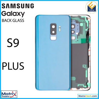 Samsung Galaxy S9 Plus Back Cover Glass With Camera Lens (Aftermarket Plus) - Matrix Traders