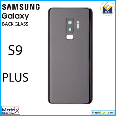 Samsung Galaxy S9 Plus Back Cover Glass With Camera Lens (Aftermarket Plus) - Matrix Traders