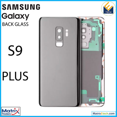 Samsung Galaxy S9 Plus Back Cover Glass With Camera Lens (Service Pack) - Matrix Traders