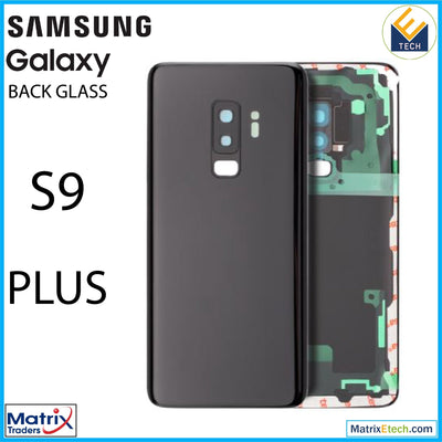 Samsung Galaxy S9 Plus Back Cover Glass With Camera Lens (Service Pack) - Matrix Traders