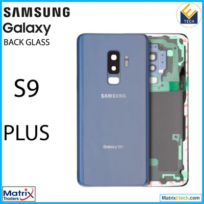 Samsung Galaxy S9 Plus Back Cover Glass With Camera Lens (Service Pack) - Matrix Traders