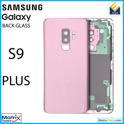 Samsung Galaxy S9 Plus Back Cover Glass With Camera Lens (Service Pack) - Matrix Traders