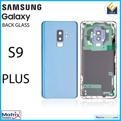 Samsung Galaxy S9 Plus Back Cover Glass With Camera Lens (Service Pack) - Matrix Traders