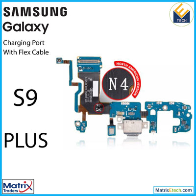 Samsung Galaxy S9 Plus Charging Port With Flex Cable (US Version) (Service Pack) - Matrix Traders