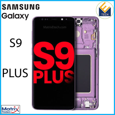 Samsung Galaxy S9 Plus OLED Assembly With Frame - Matrix Traders