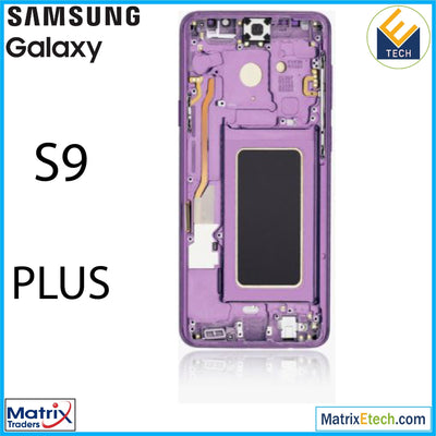 Samsung Galaxy S9 Plus OLED Assembly With Frame (Used OEM Pull Grade BC) - Matrix Traders