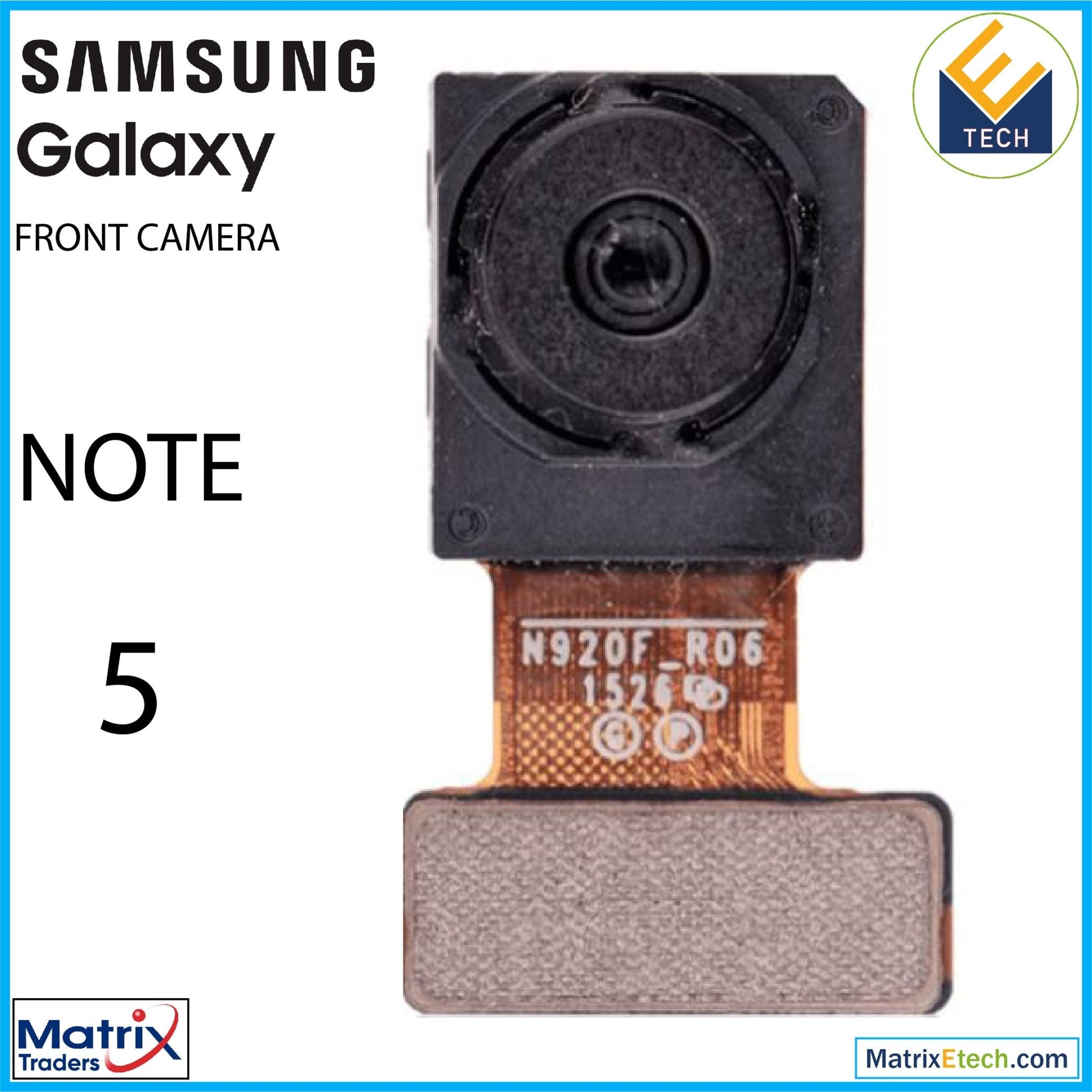 Samsung Note Series Front Camera (Normal) - Matrix Traders