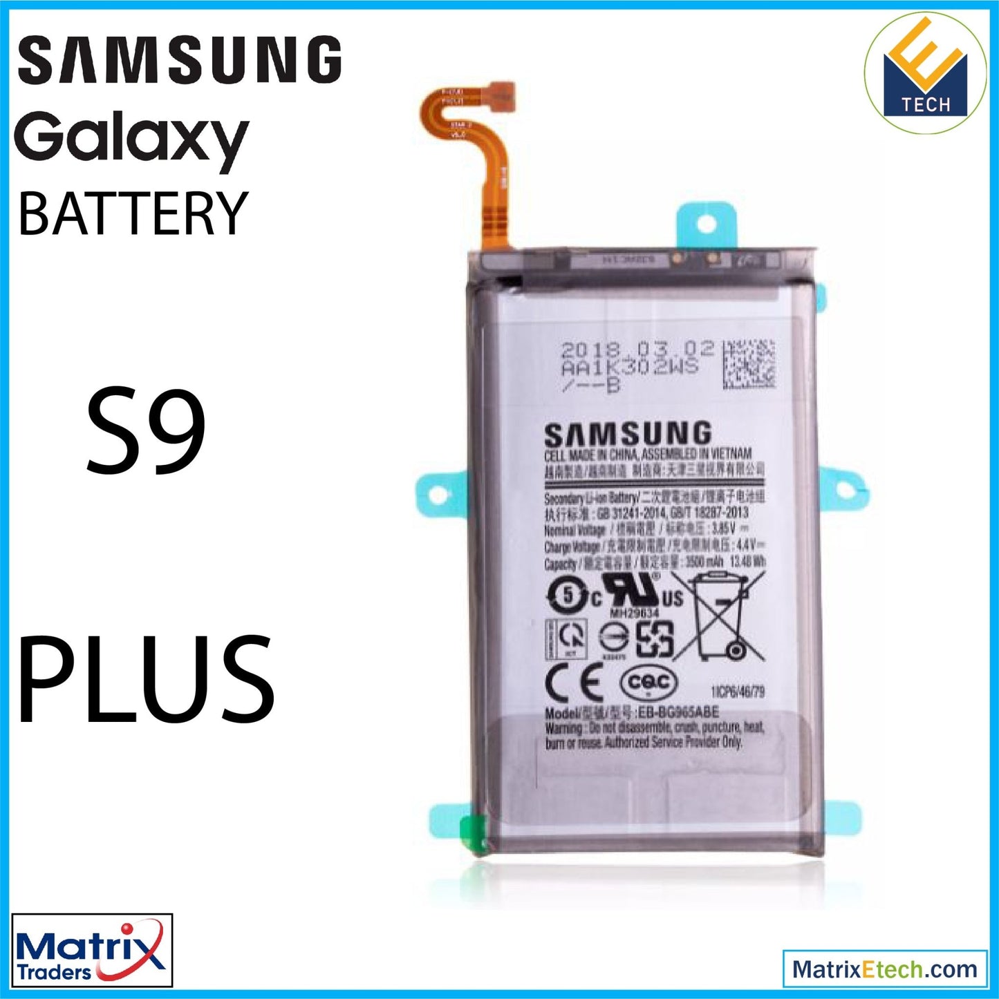 Samsung S Series Battery (Service Pack) - Matrix Traders