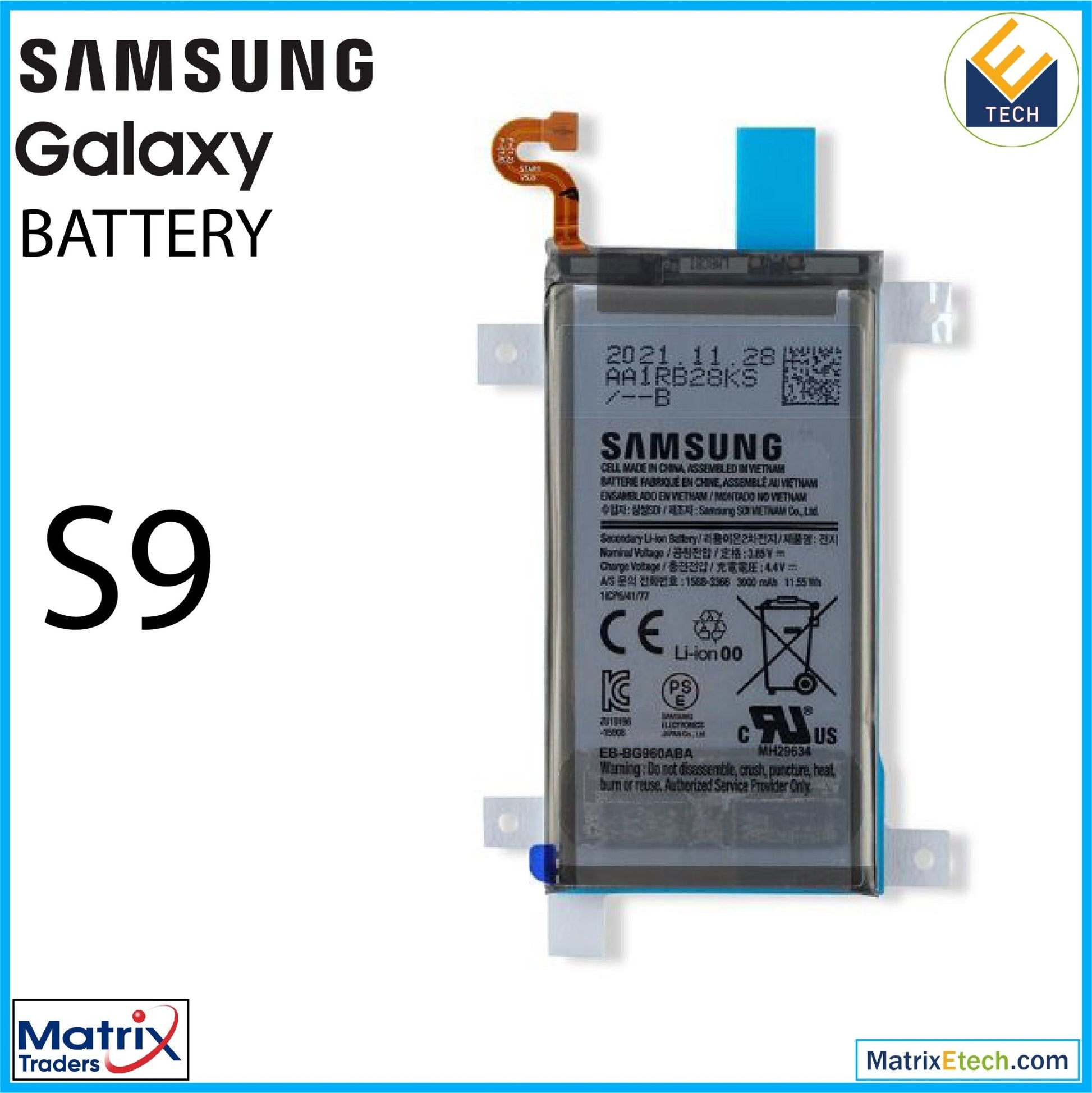 Samsung S Series Battery (Service Pack) - Matrix Traders