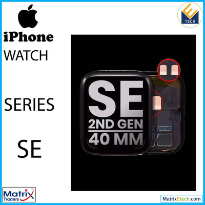 Watch Series SE (2nd Gen) (40MM) OLED Assembly (Used OEM Pull Grade A) - Matrix Traders