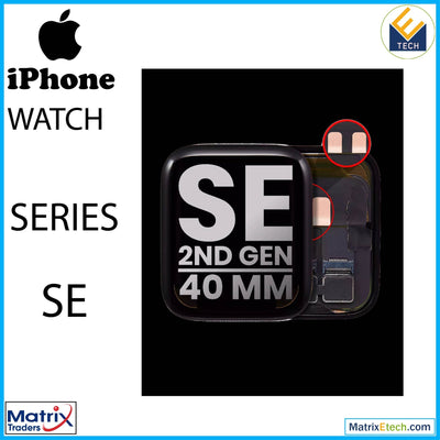 Watch Series SE (2nd Gen) (40MM) OLED Assembly (Used OEM Pull Grade BC) - Matrix Traders