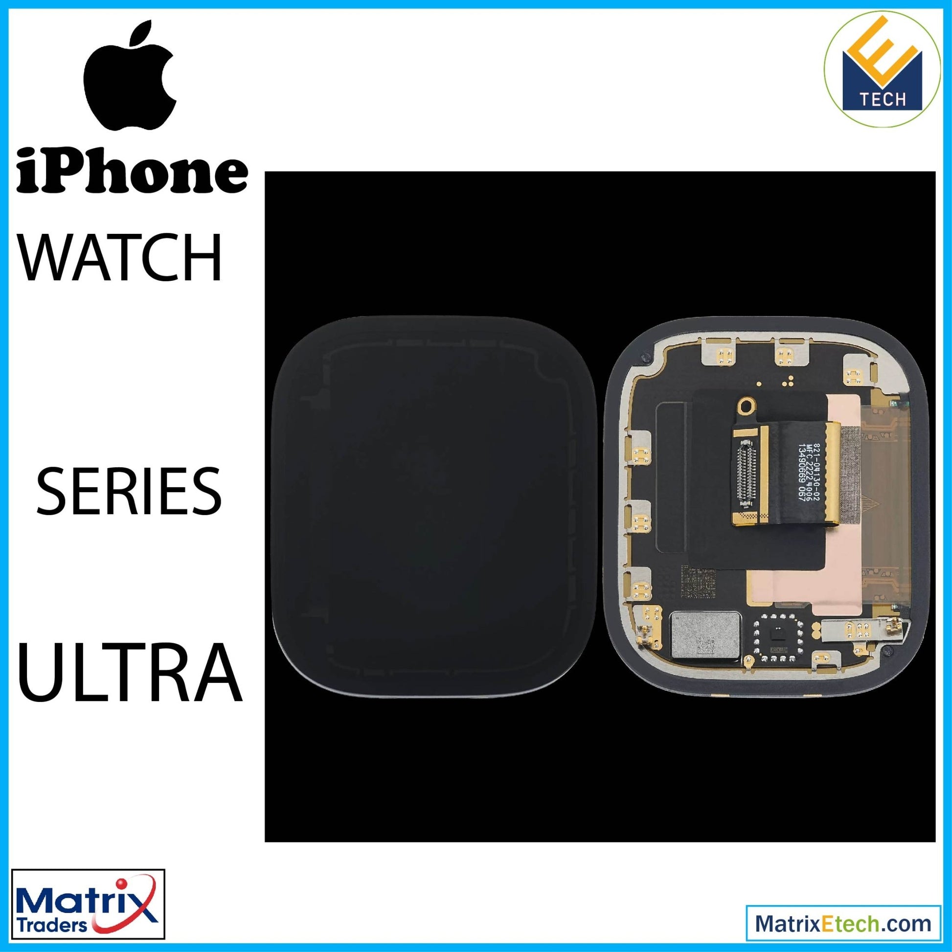 Watch Series Ultra (1st Gen) (49MM) OLED Assembly (Premium) - Matrix Traders