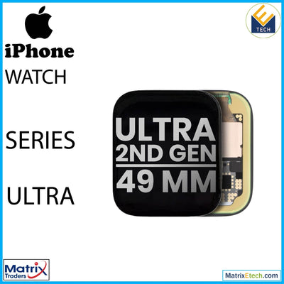 Watch Series Ultra (2nd Gen) (49MM) OLED Assembly (Used OEM Pull Grade BC) - Matrix Traders